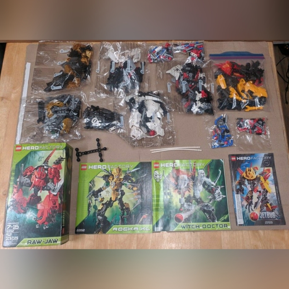 Lego Hero Factory Lot